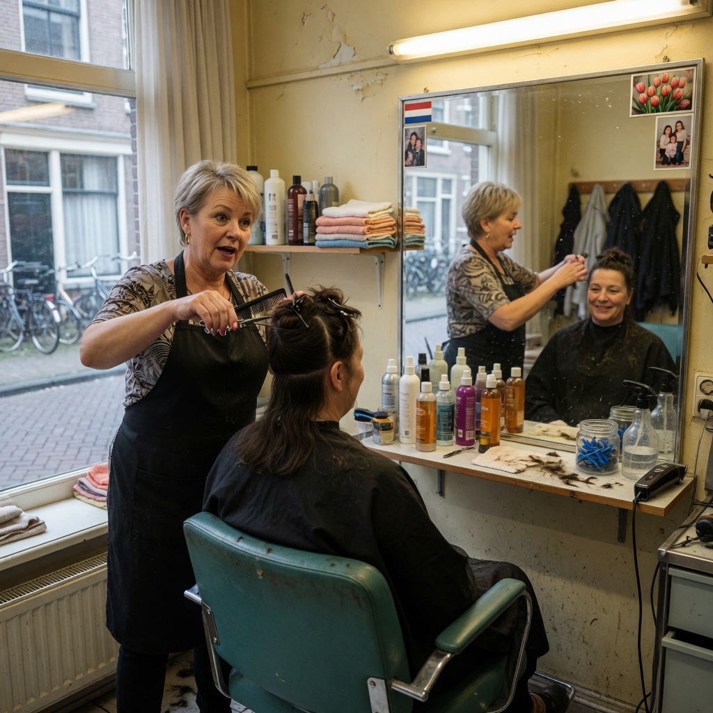 Foto bij de spreekopdracht