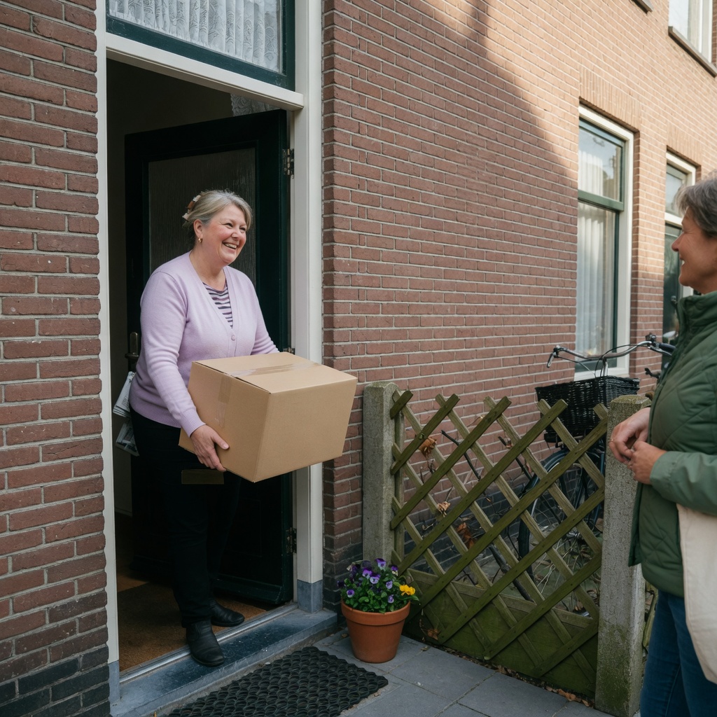 Foto bij de spreekopdracht
