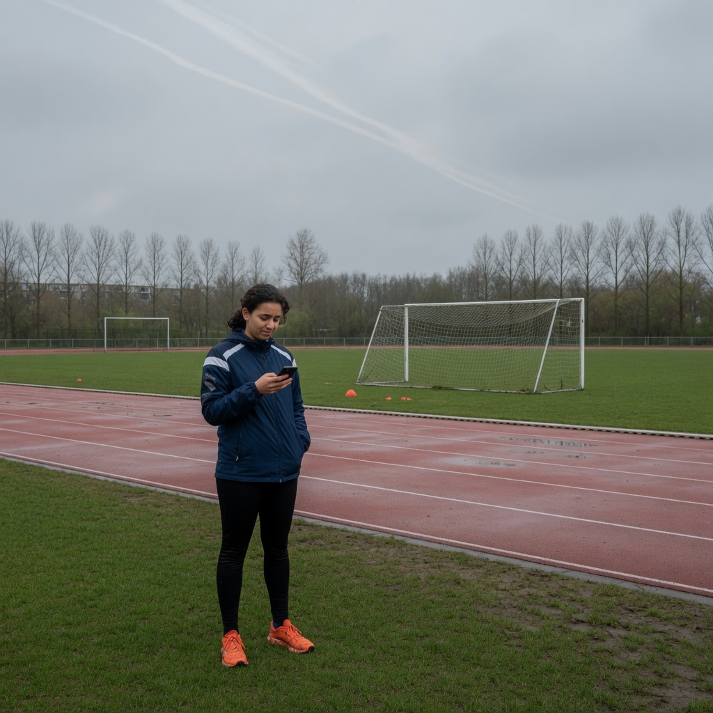 Foto bij de spreekopdracht