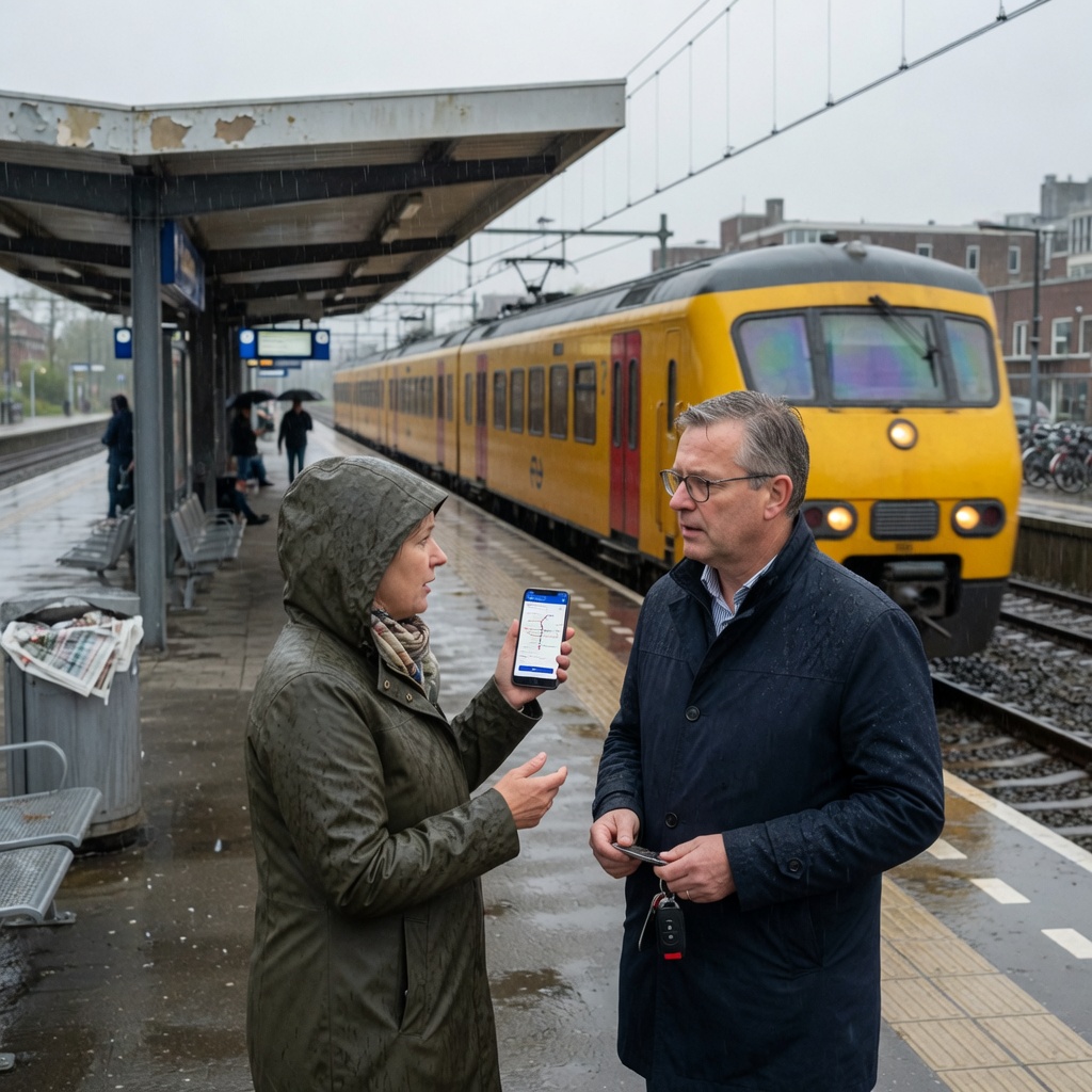 Foto bij de spreekopdracht