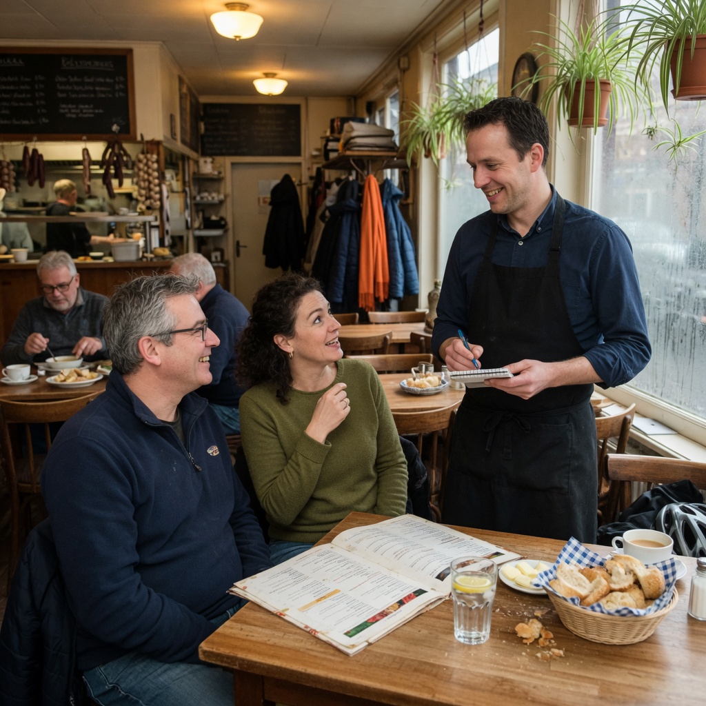 Foto bij de spreekopdracht