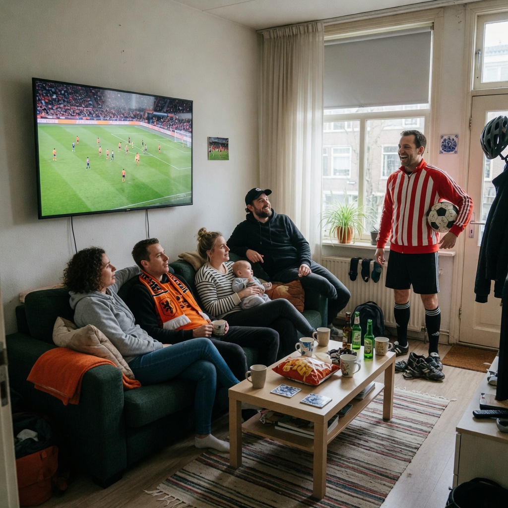 Foto bij de spreekopdracht