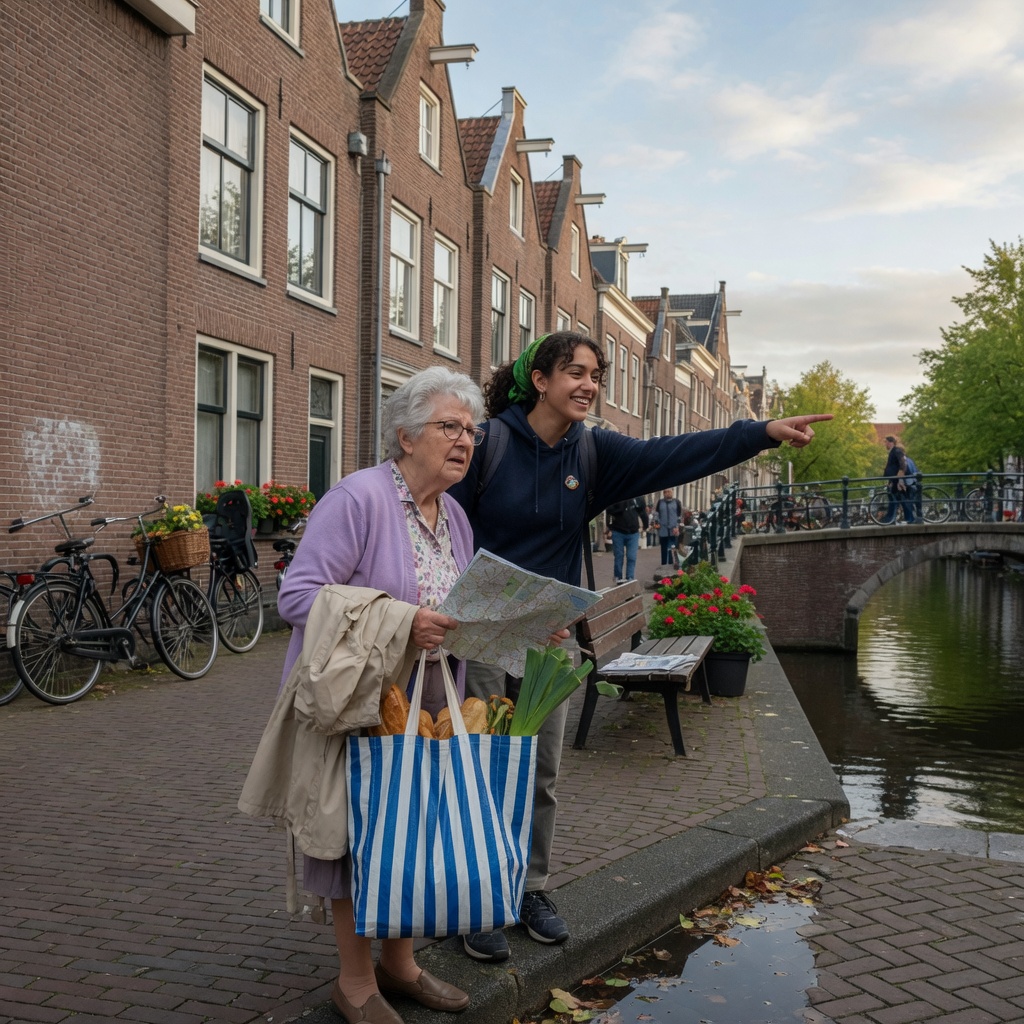 Foto bij de spreekopdracht
