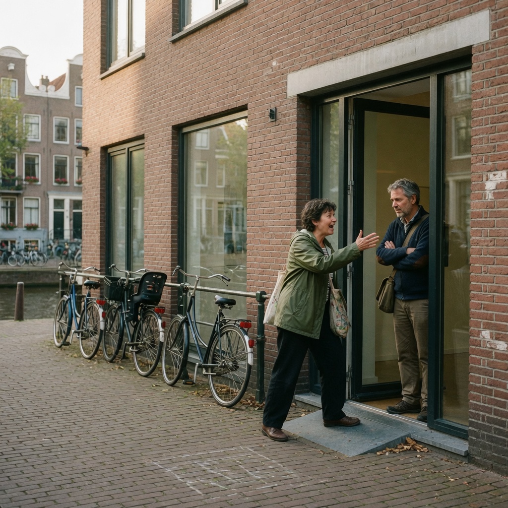 Foto bij de spreekopdracht