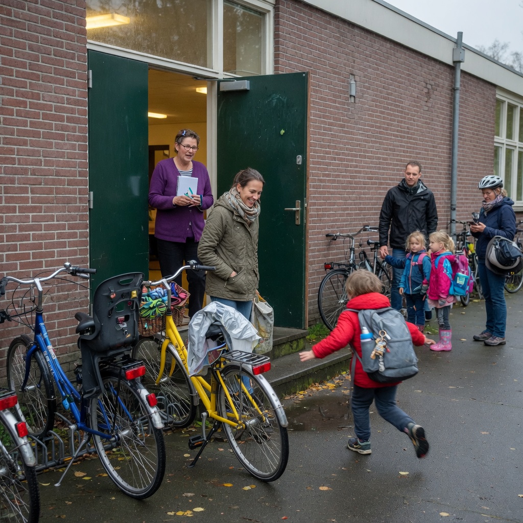 Foto bij de spreekopdracht