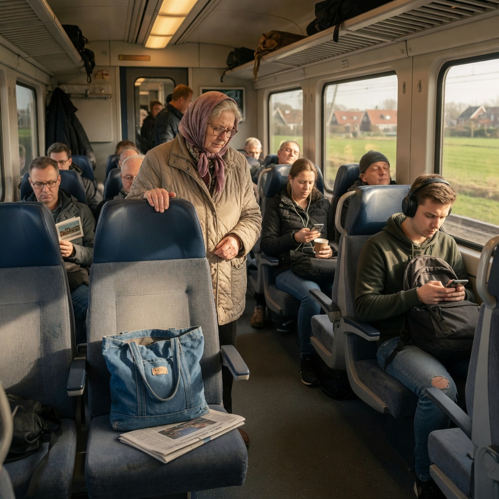 Foto bij de spreekopdracht