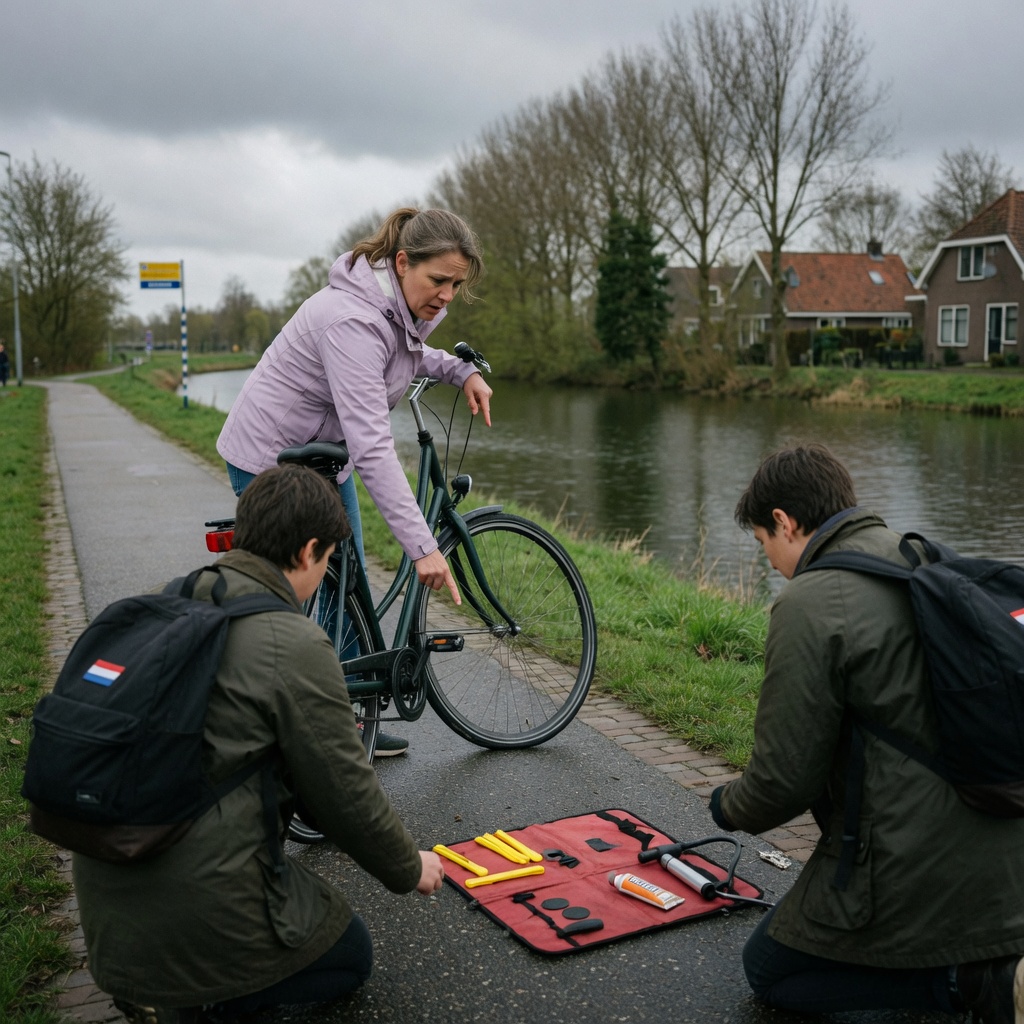 Foto bij de spreekopdracht