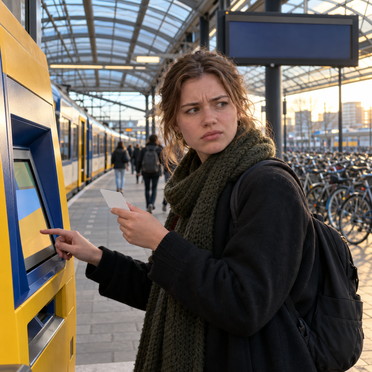 Foto bij de spreekopdracht