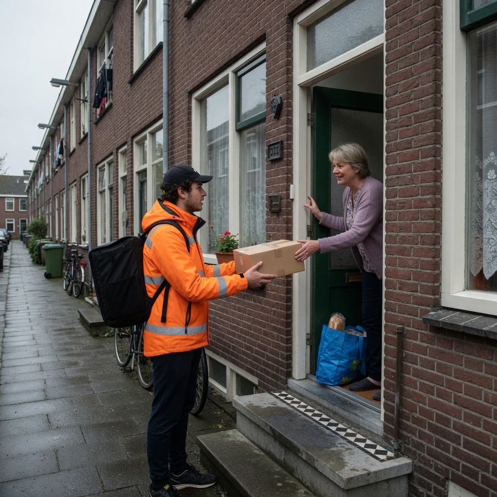 Foto bij de spreekopdracht