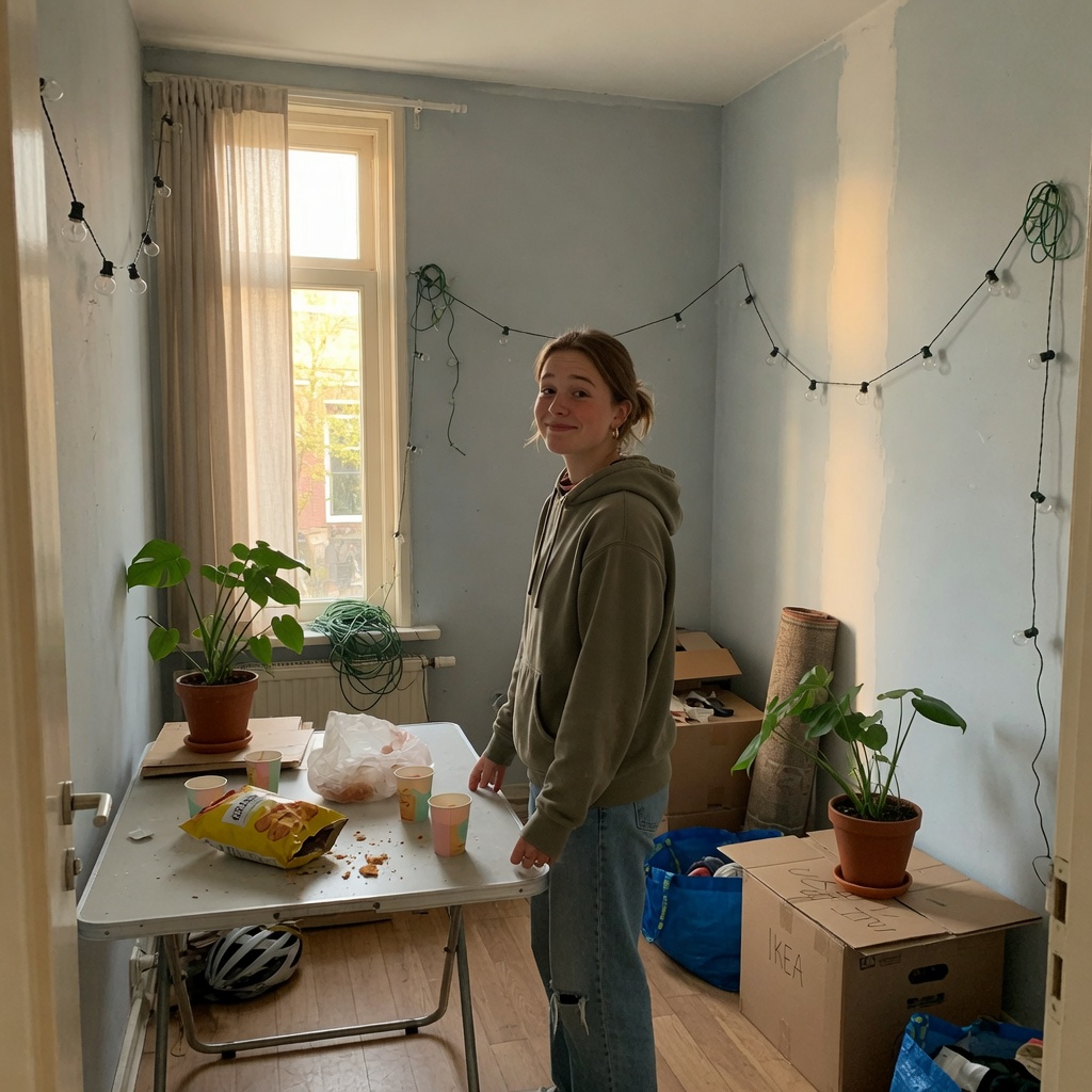 Foto bij de spreekopdracht